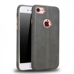 iPhone 8 / iPhone 7 Armor Leather Hybrid Case (Gray)